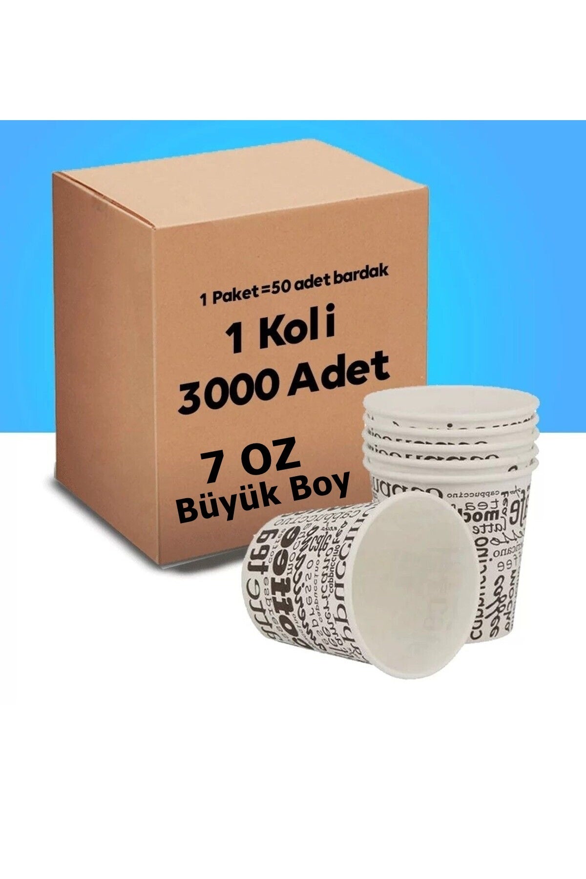 7 Oz Vending Otomat Büyük Boy Karton Bardak 3000 Adet Koli Toptan Kaliteli Sızdırmaz
